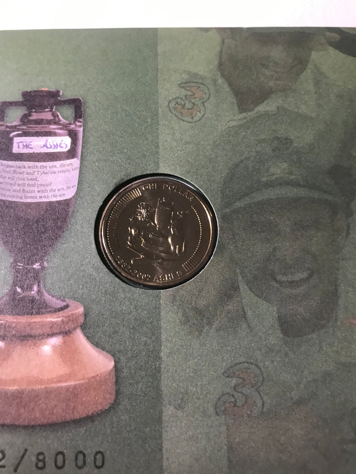 2007 PNC $1 Howzat. Australia Wins the Ashes 2006-07