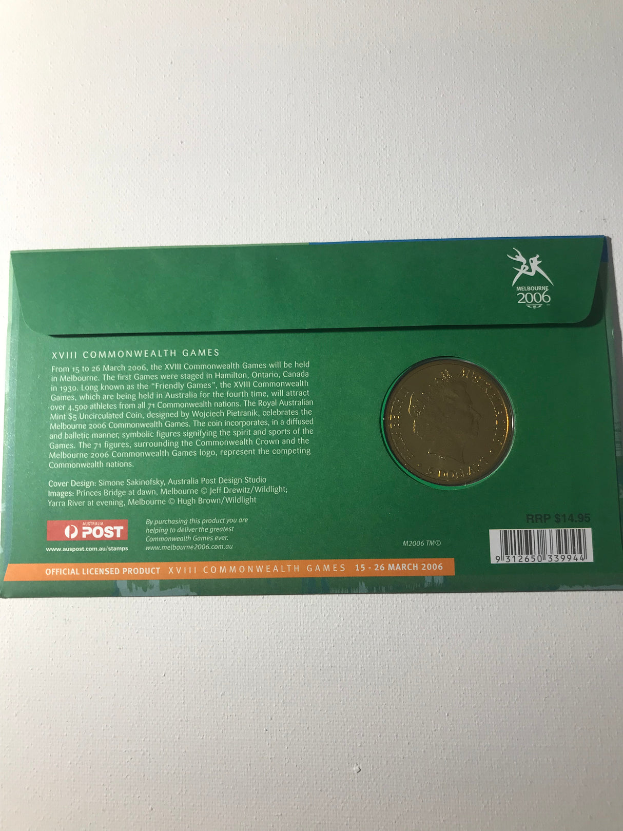 2006 PNC $5 XVIII Commonwealth Games.