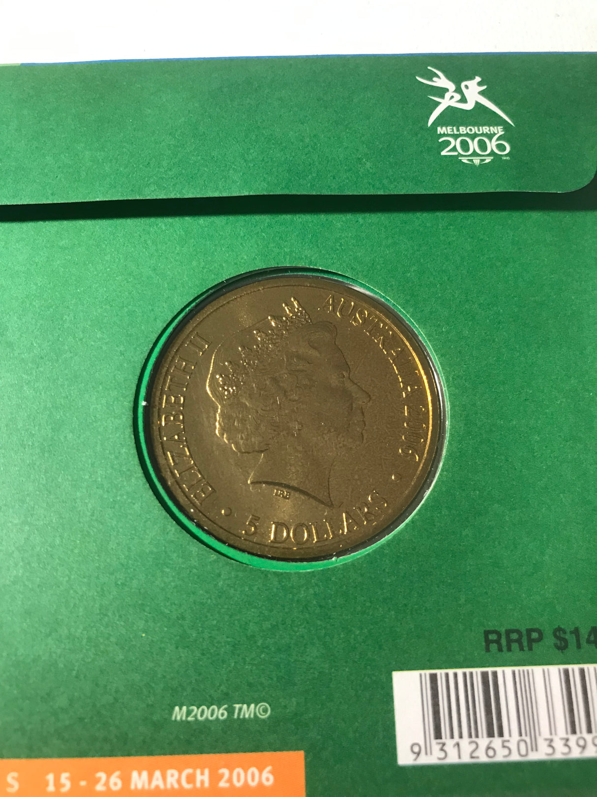 2006 PNC $5 XVIII Commonwealth Games.