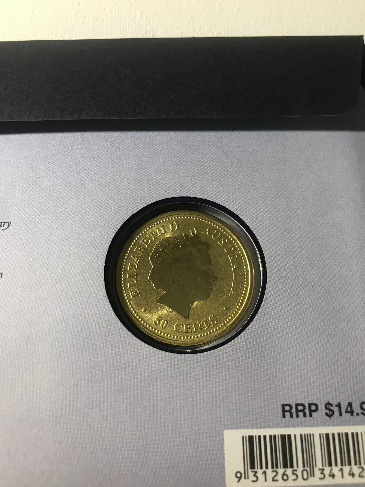 2006 PNC 50c 50th Anniversary of Annigoni Portrait. Queen's 80th Birthday