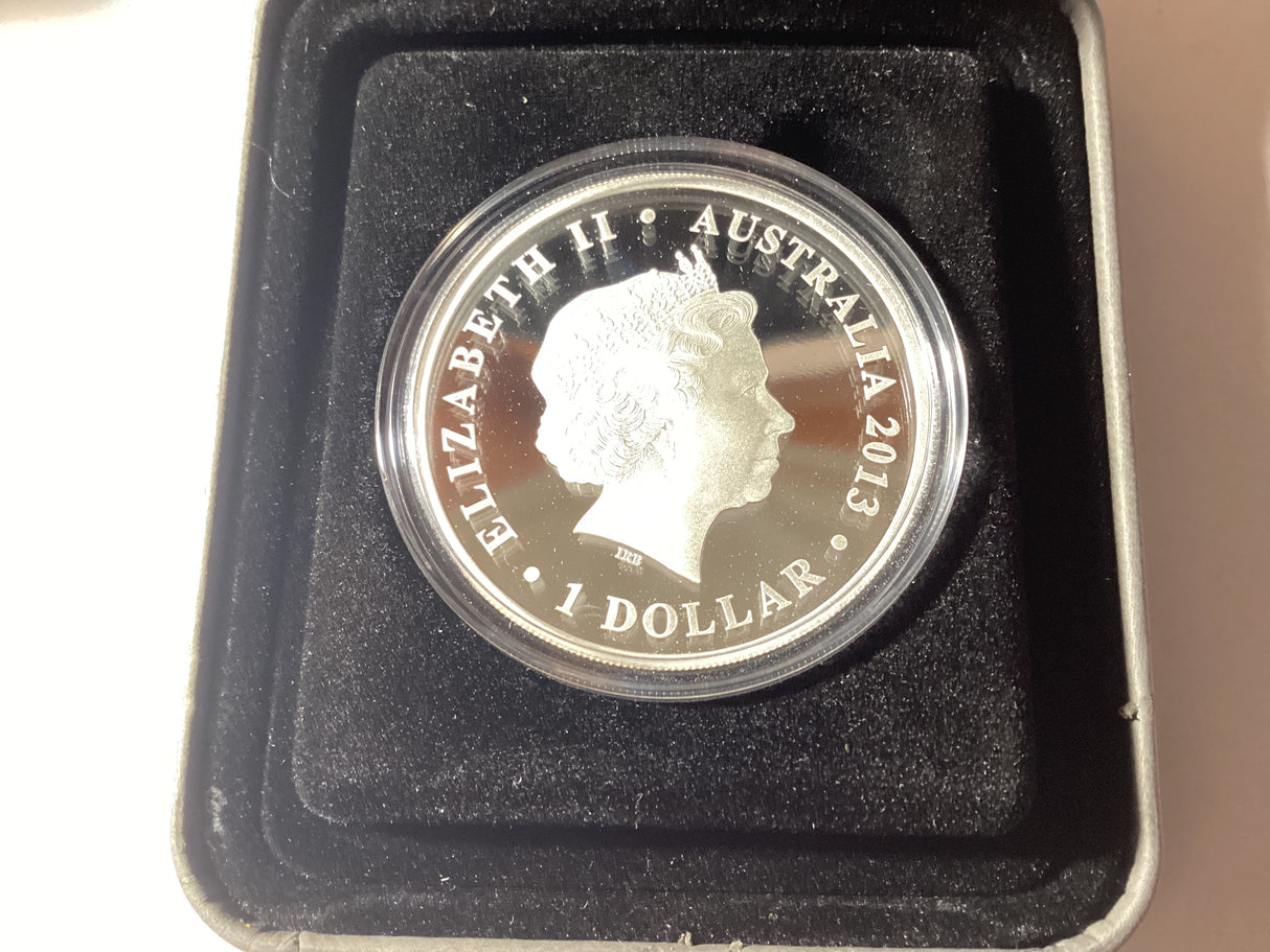 2013 $1 1oz Silver Proof Coin. World Heritage Sites. Kakadu