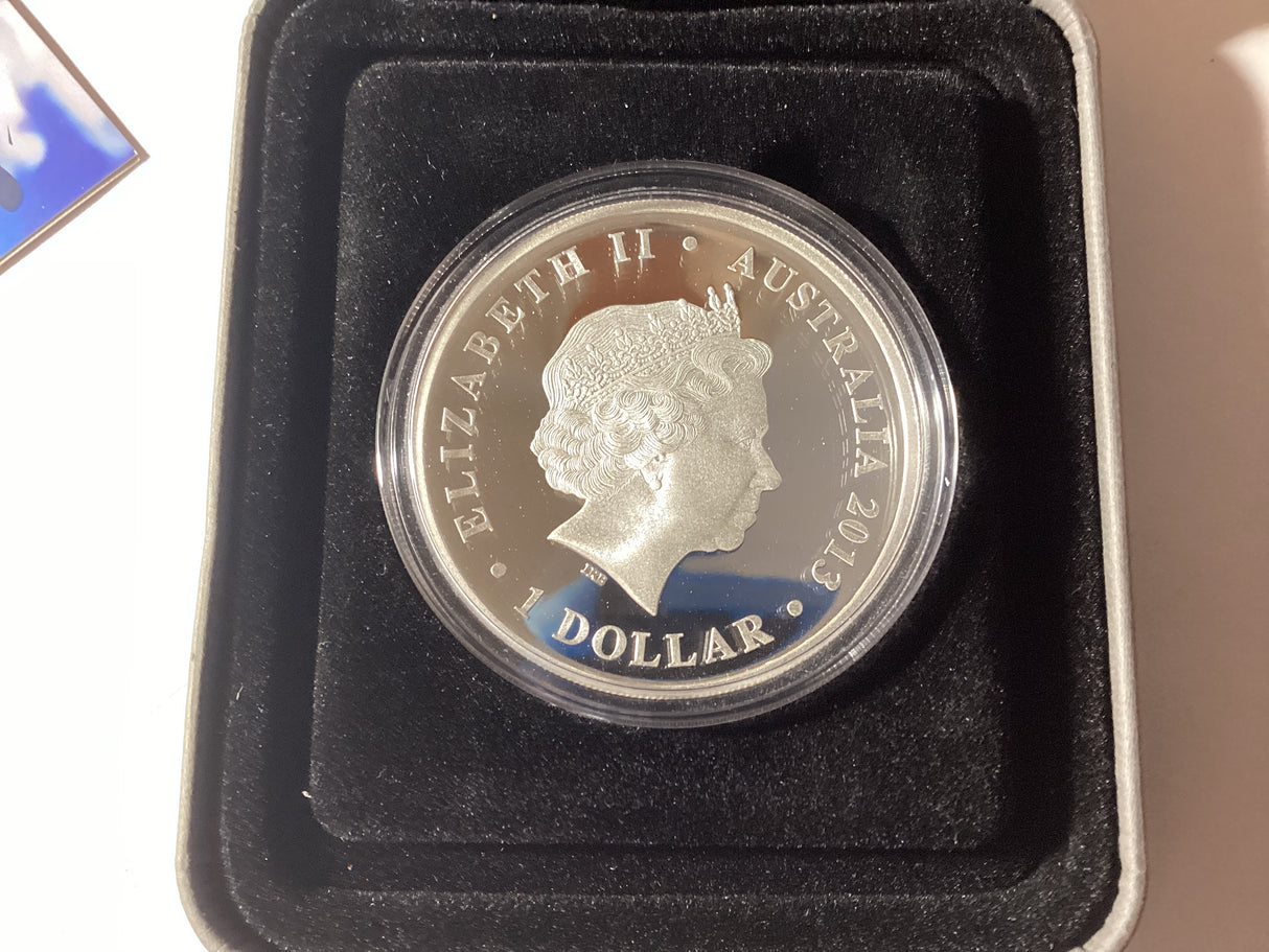2013 $1 1oz Silver Proof Coin. World Heritage Sites. Lord Howe Island.