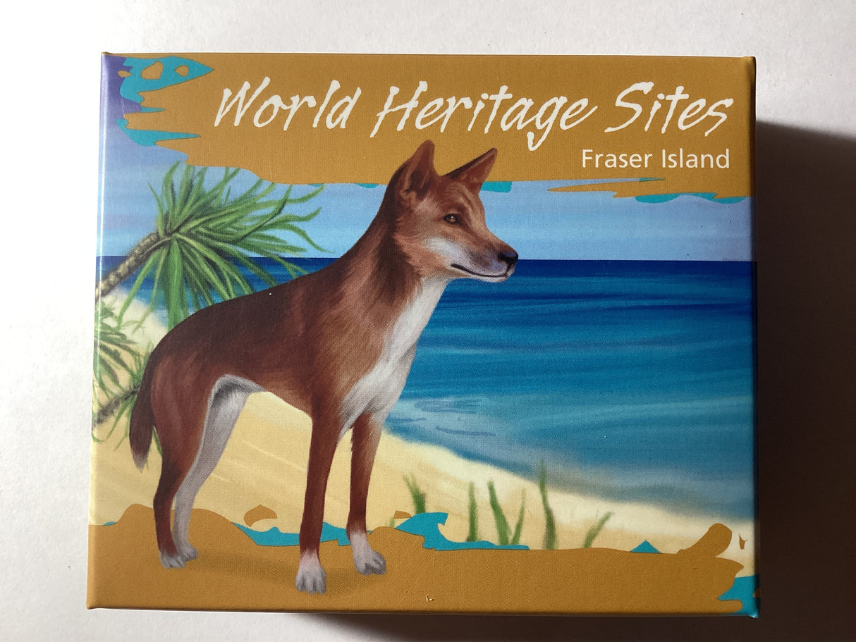 2013 $1 1oz Silver Proof Coin. World Heritage Sites. Fraser Island.