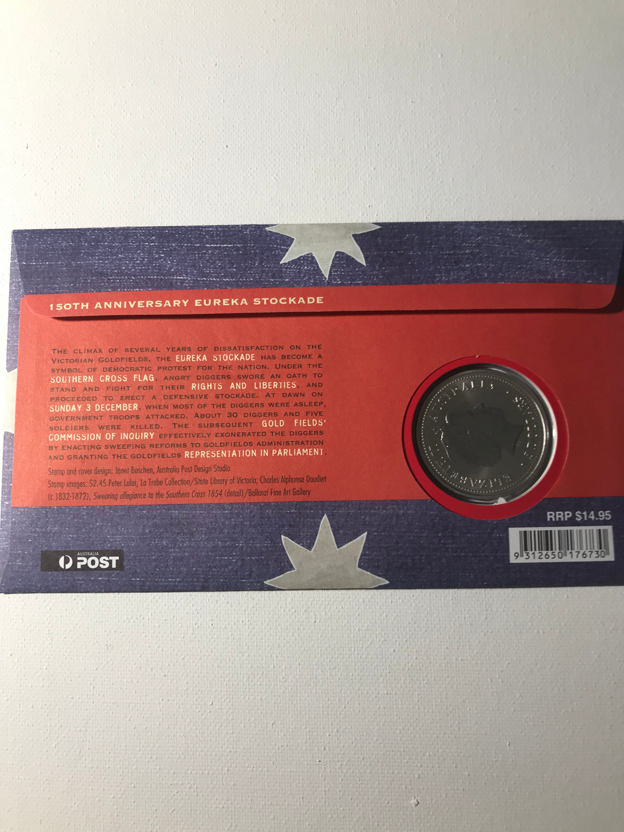 2004 PNC $5 150th Anniversary of the Eureka Stockade