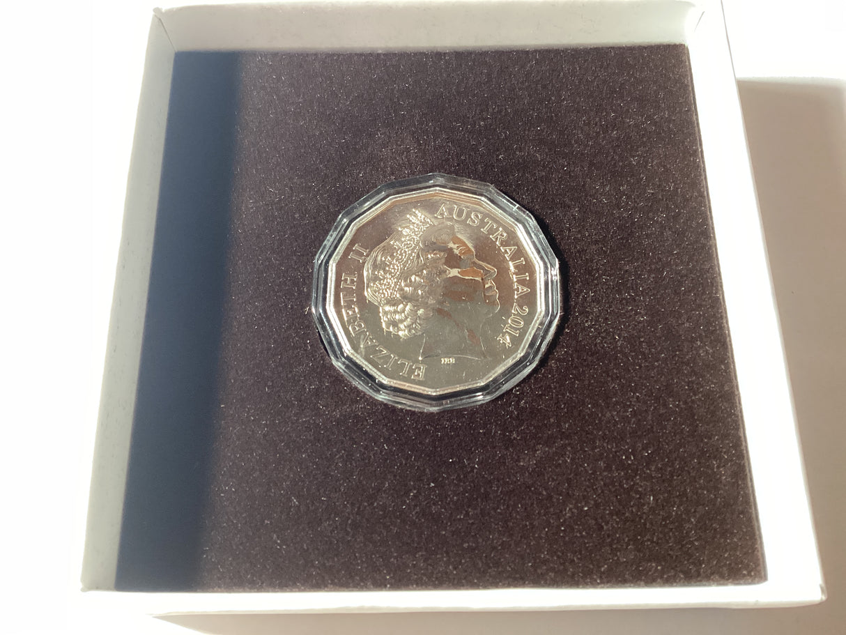 2014 50c Year of the Horse. Uncirculated Coin. International Release.