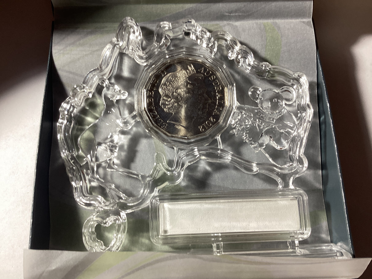 2012 50c Year of the Dragon. Uncirculated Coin. International Release.