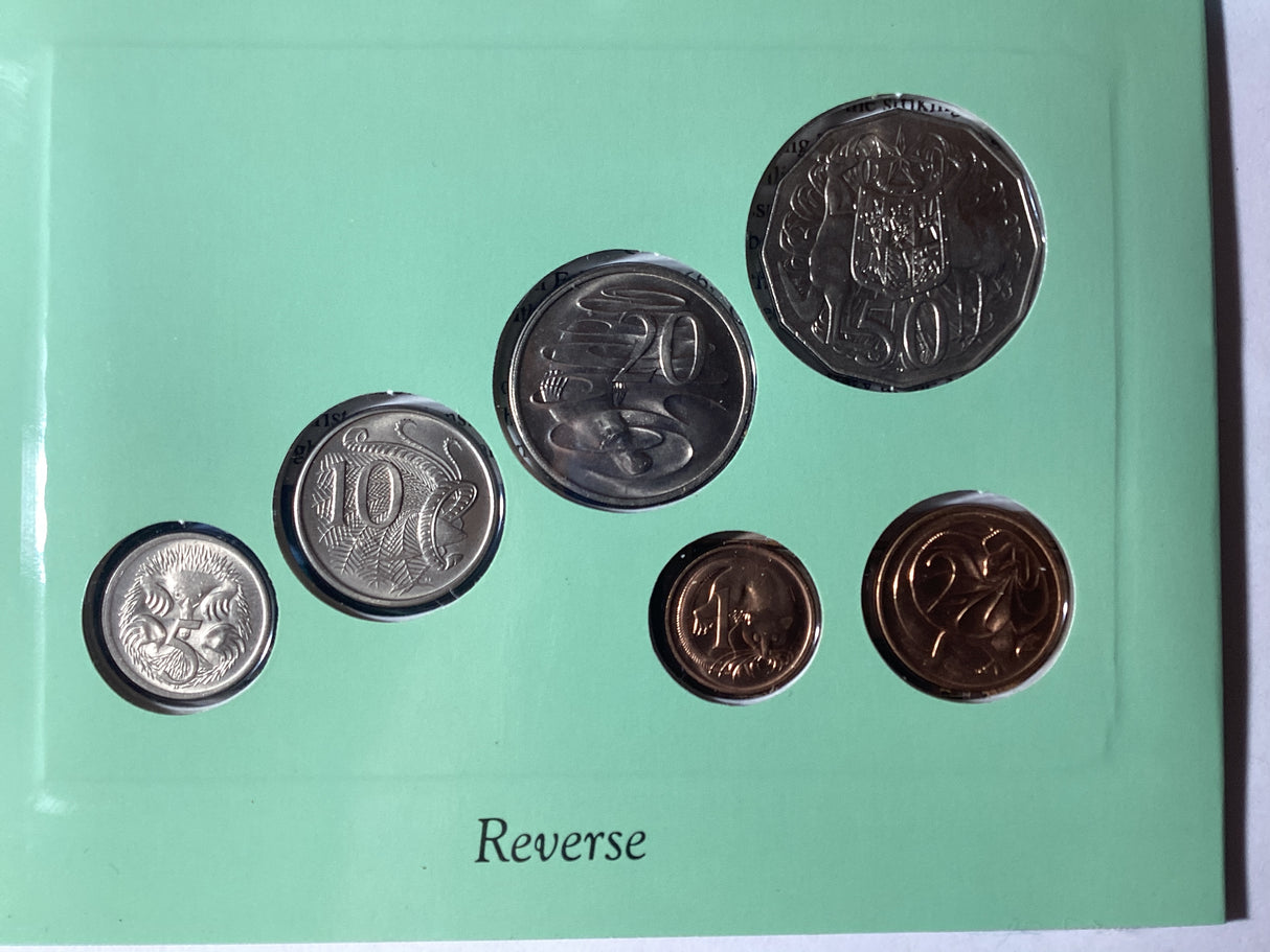 1969 Australian Uncirculated Coin Set. Sherwood.