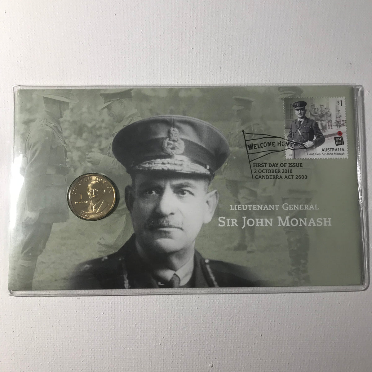 2018 PNC 1. Sir John Monash Ensleigh Coins