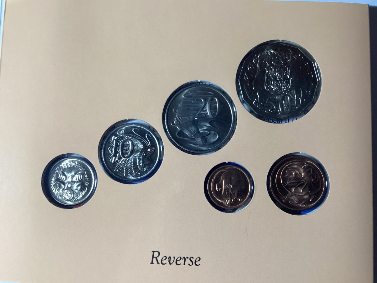 1978 Australian Uncirculated Coin Set. Sherwood.