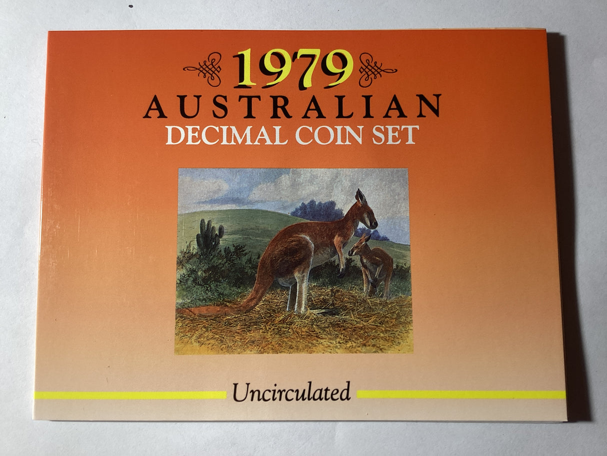 1979 Australian Uncirculated Coin Set. Sherwood.