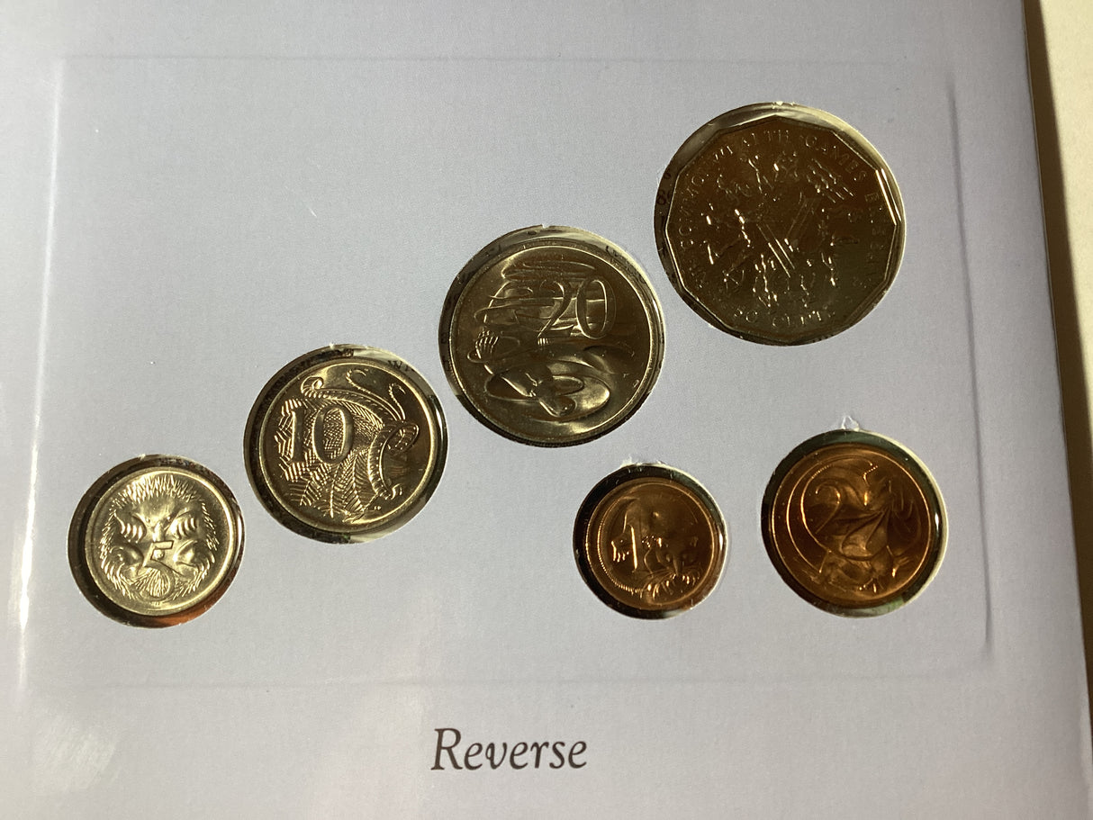 1982 Australian Uncirculated Coin Set. Sherwood.