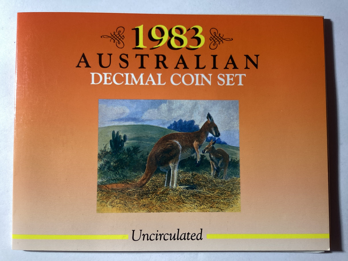 1983 Australian Uncirculated Coin Set. Sherwood.