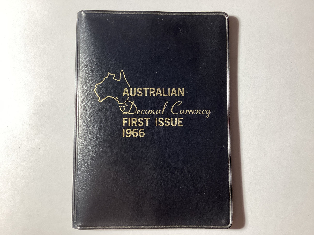 1966 Australian Uncirculated Coin Set. Decimal Currency. First Issue.