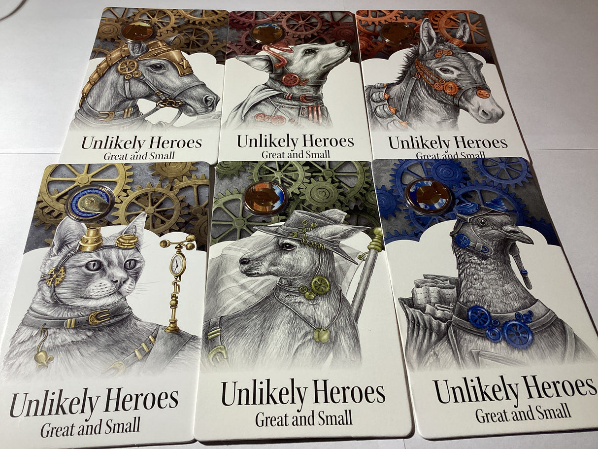 2015 $1 Coloured Frosted Uncirculated Coin Set. Unlikely Heroes. Great and Small.