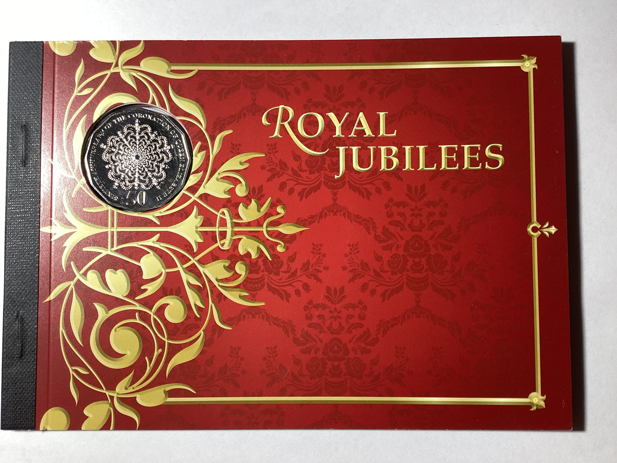 2013 50c Royal Jubilee’s Booklet and Stamp Set.
