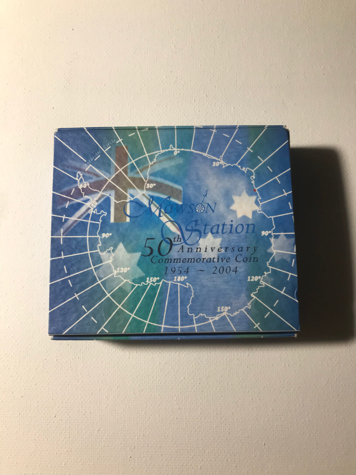 2004 $1 Mawson Station Silver Proof Coin