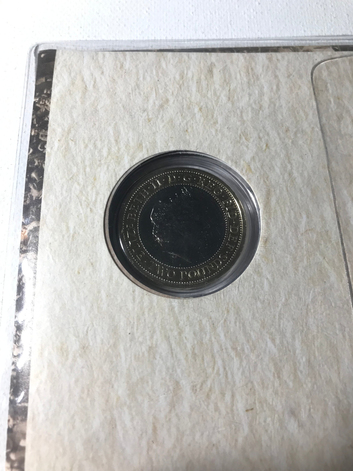 2014 The Great War 2 Pound PNC. Limited Edition 2,500 Made.