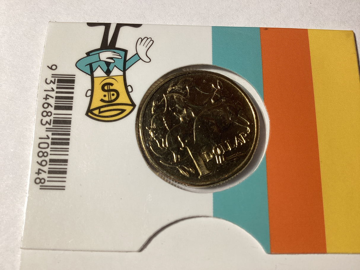 2016 $1 Changeover ‘C’ Mintmark Counterstamp Coin.