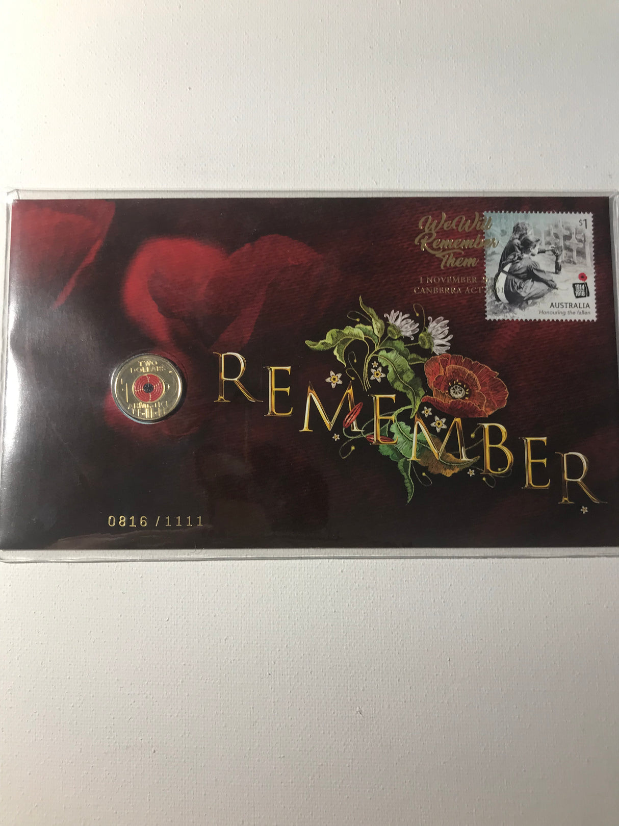 2018 PNC $2 Armistice Remember impressions 1111 made