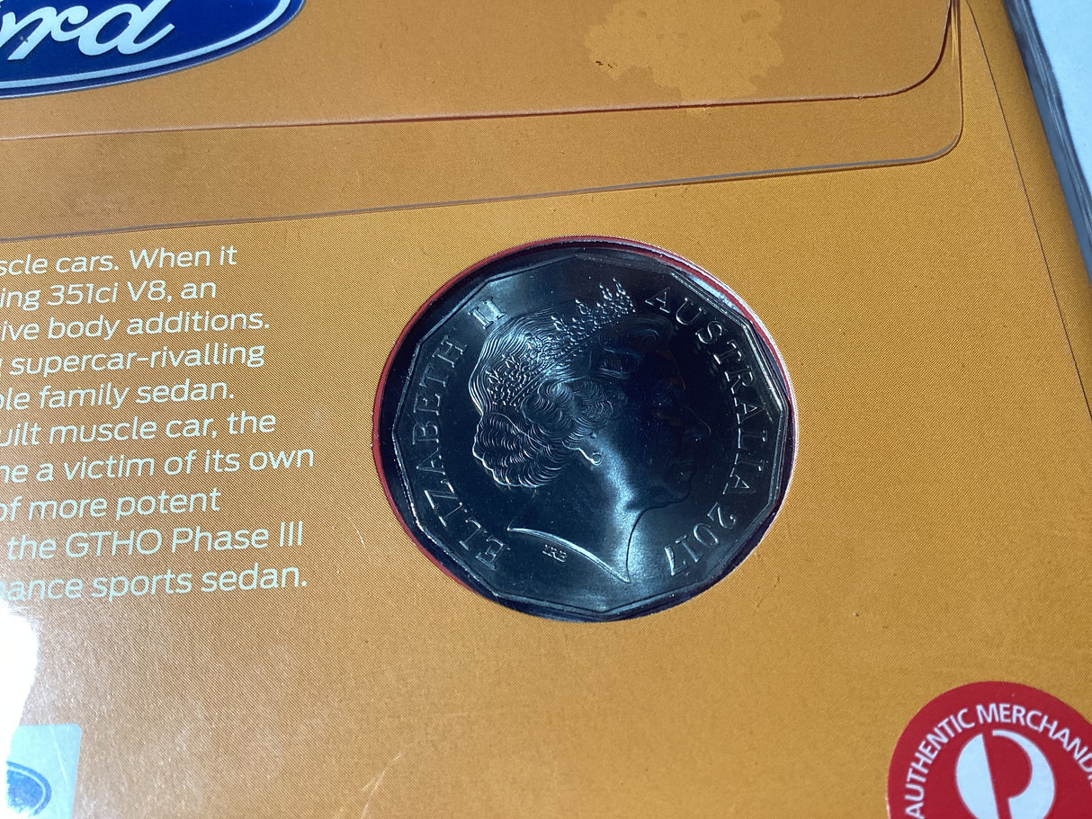 2017 50c PNC. Ford. 1971 XY Falcon GTHO Phase III. ANDA Sydney.