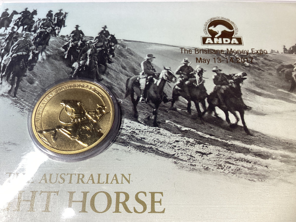 2017 $1 PNC. The Australian Light Horse. ANDA Brisbane