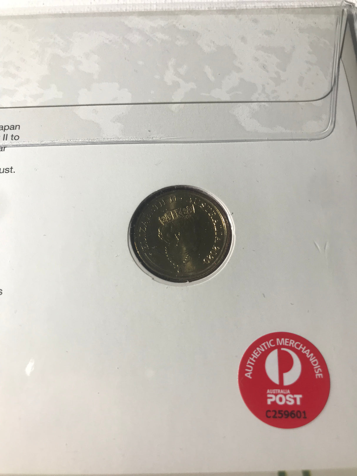 2020 PNC $2 Remembrance Lest We Forget. World War Two. Impressions 1111 made