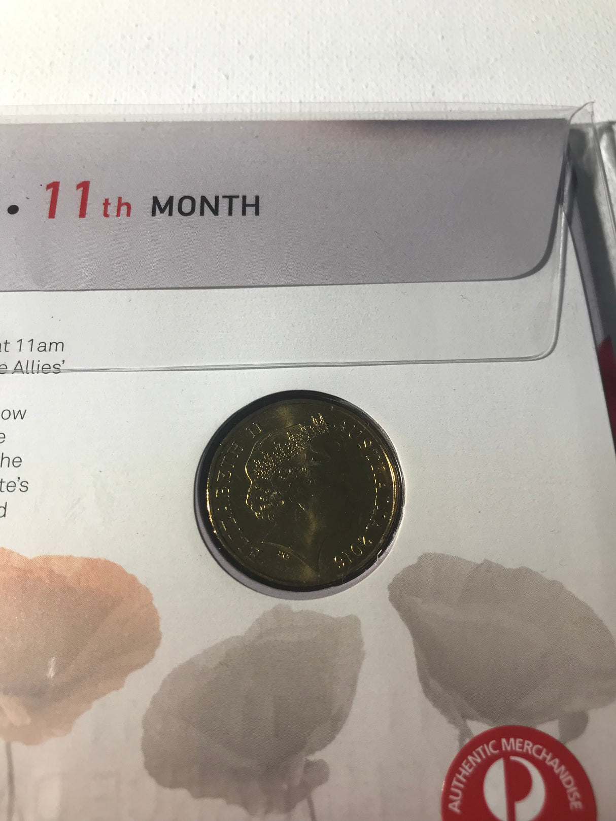 2016 PNC $1 Remembrance Day Impressions. 1111 made