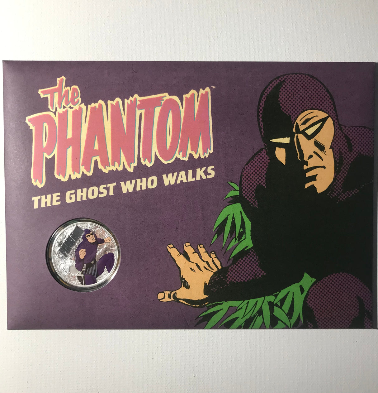 2016 The Phantom Prestige Stamp and Phantasy Coin Set Limited Edition 120 Folder