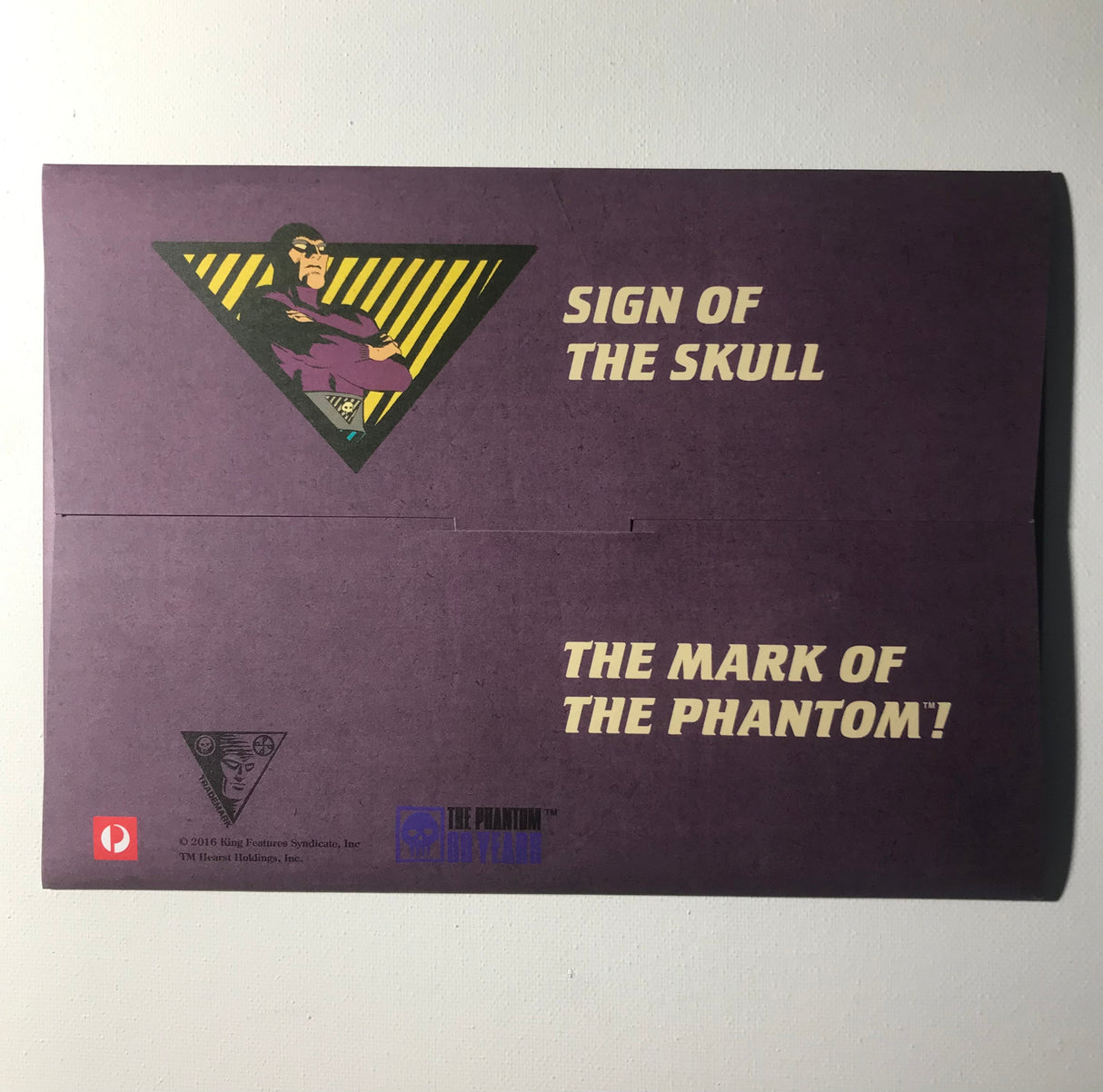 2016 The Phantom Prestige Stamp and Phantasy Coin Set Limited Edition 120 Folder