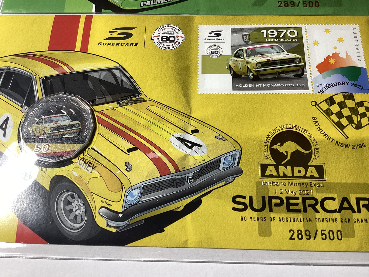 2021 PNC Duo. 1984 Ford XE Falcon, 1970 Holden HT Monaro GST 350. ANDA Brisbane.