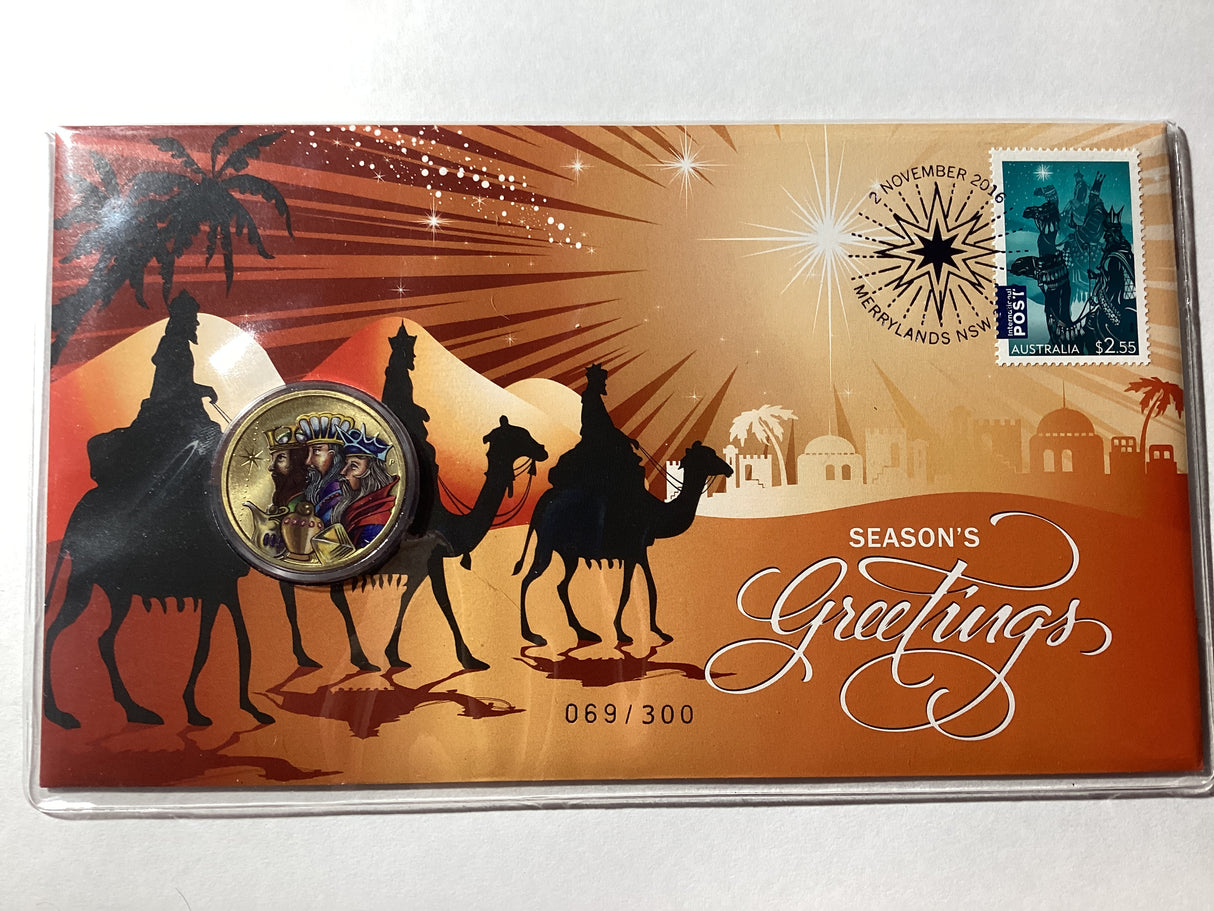 2016 $1 PNC Seasons Greetings. Impression Release. 300 made.