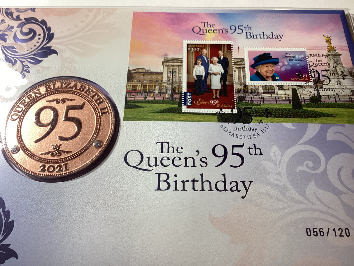 2021 PMC/PNC The Queen’s 95th Birthday. Impressions Release. 120 made.