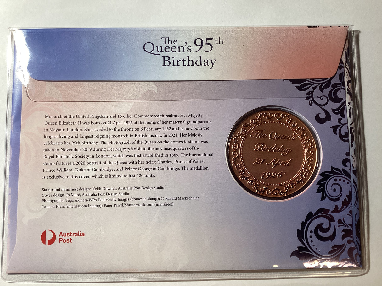 2021 PMC/PNC The Queen’s 95th Birthday. Impressions Release. 120 made.