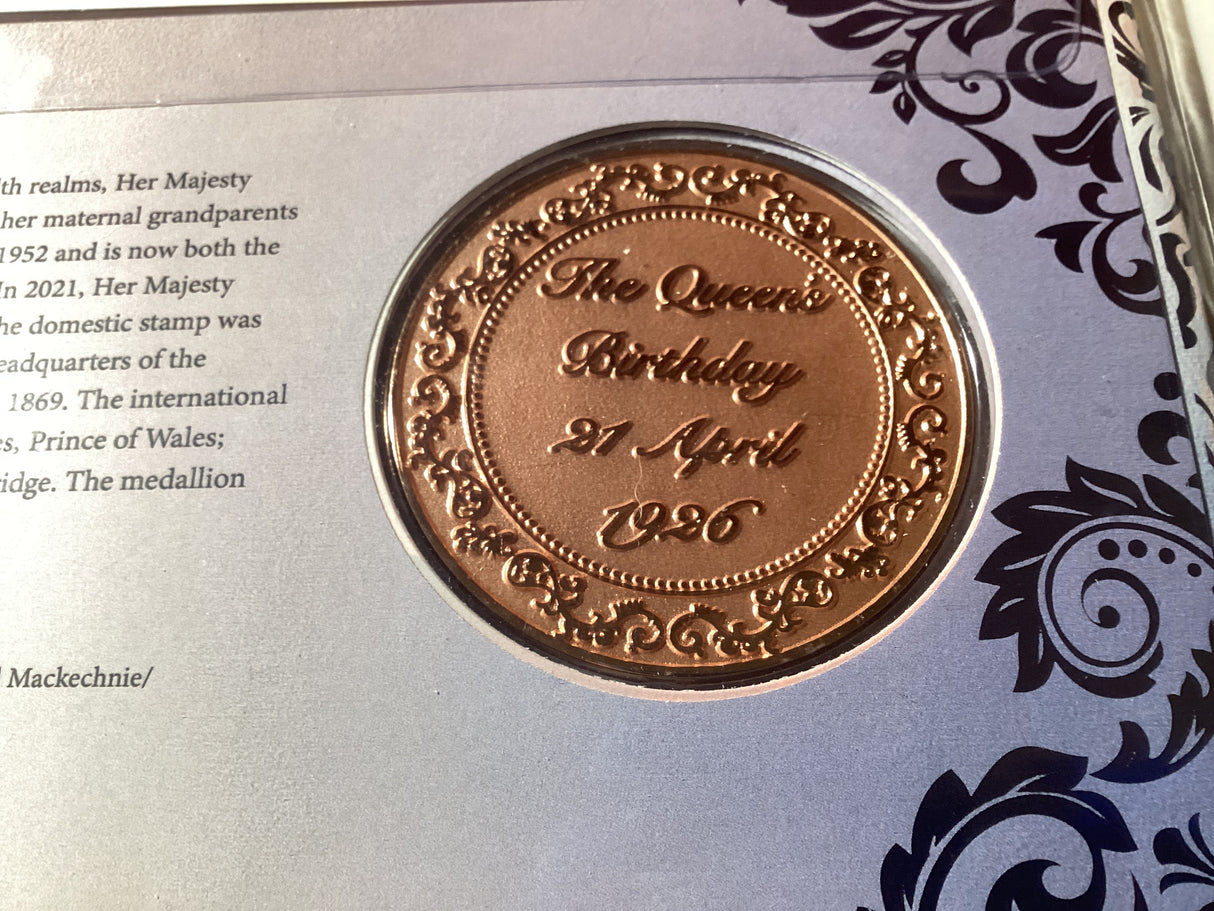 2021 PMC/PNC The Queen’s 95th Birthday. Impressions Release. 120 made.