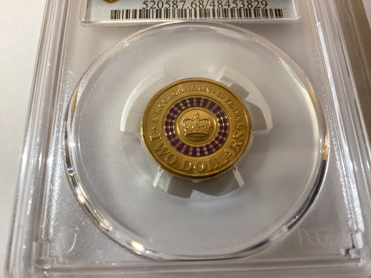 2013-C Mintmark $2 Coronation PCGS MS68.