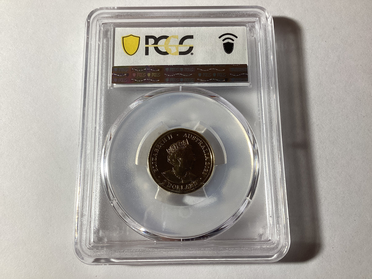 2021 $2 50th Anniversary of Aboriginal Flag. PCGS PR70DCAM.