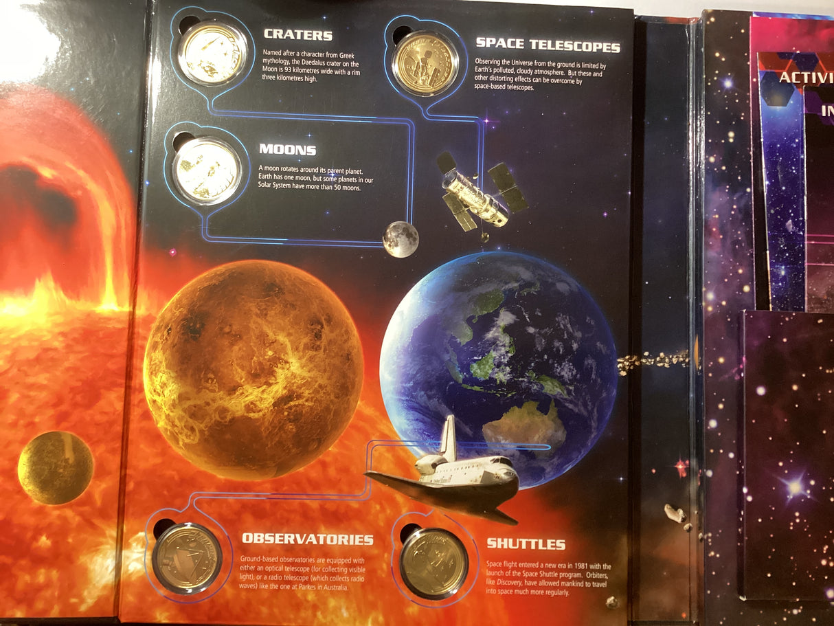 2009 Young Collectors Space Coin Set.