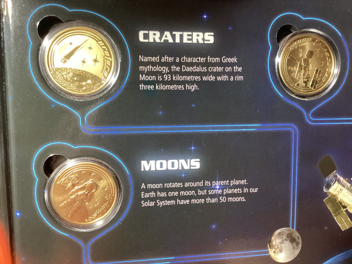 2009 Young Collectors Space Coin Set.