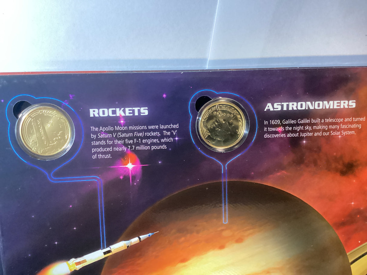 2009 Young Collectors Space Coin Set.