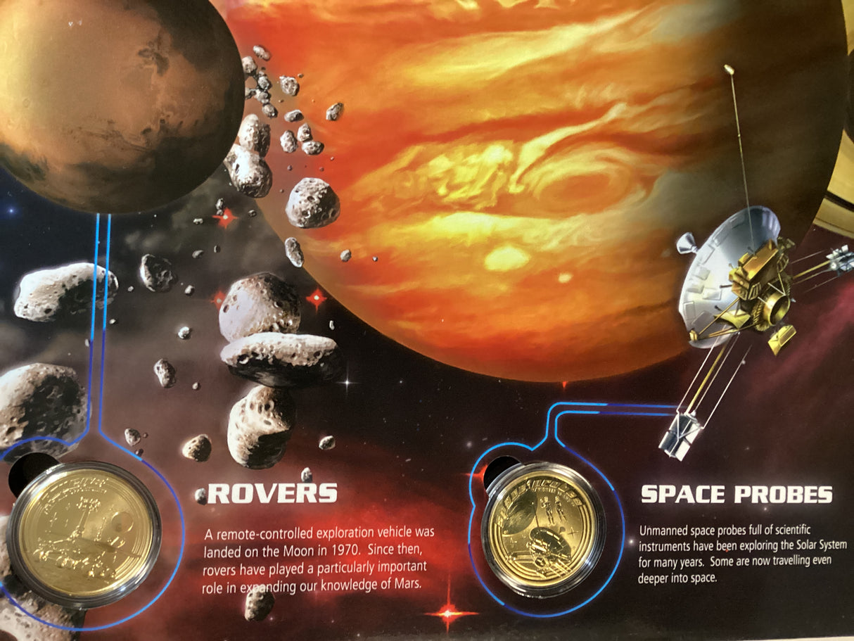 2009 Young Collectors Space Coin Set.
