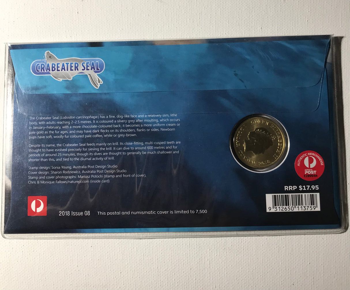 2018 $1 PNC Crabeater Seal