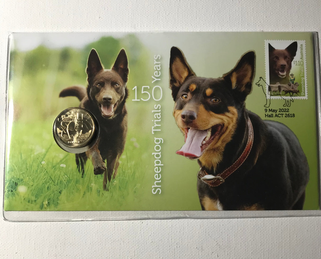 2022 $1 PNC 150 Years Of Sheepdog Trials. Kelpie