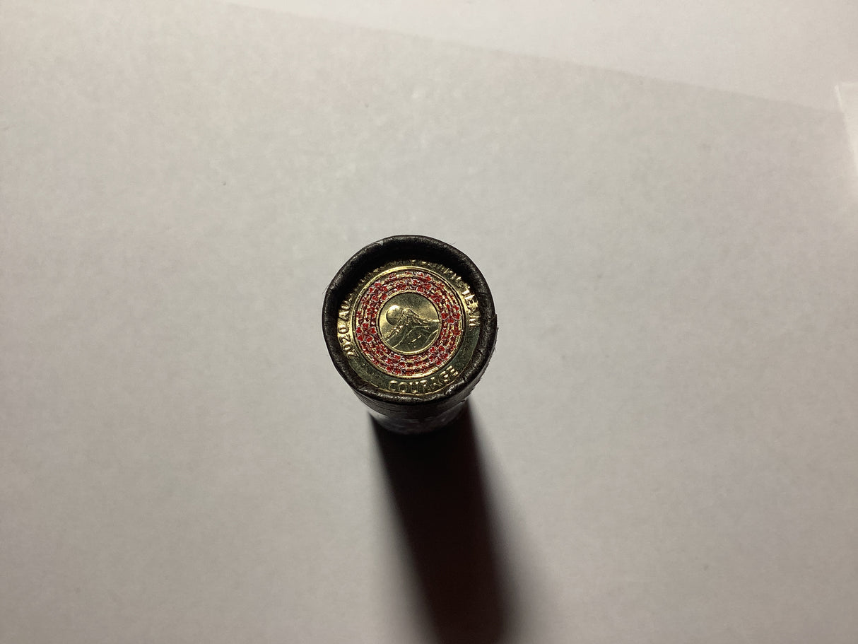 2020 $2 25 Coin Cotton and Co Certified Uncirculated Roll. Olympics. Courage.