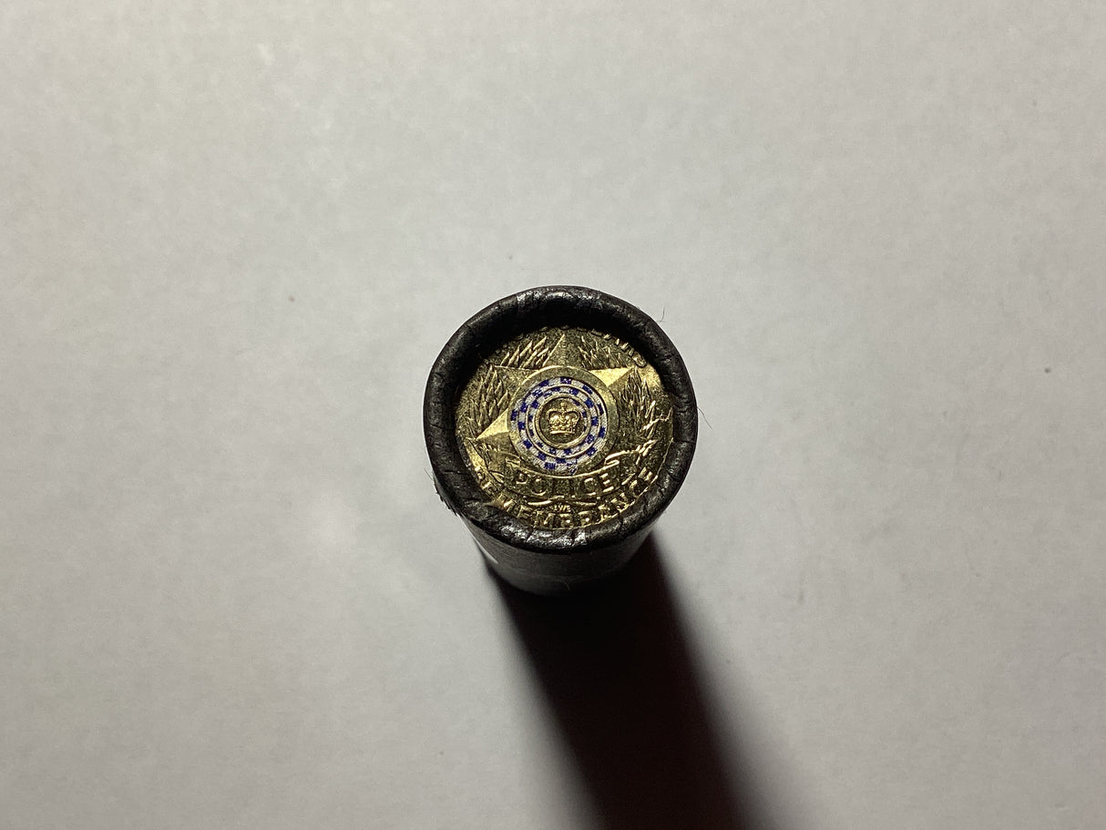 2019 $2 25 Coin Cotton and Co Certified Uncirculated Roll. Police.