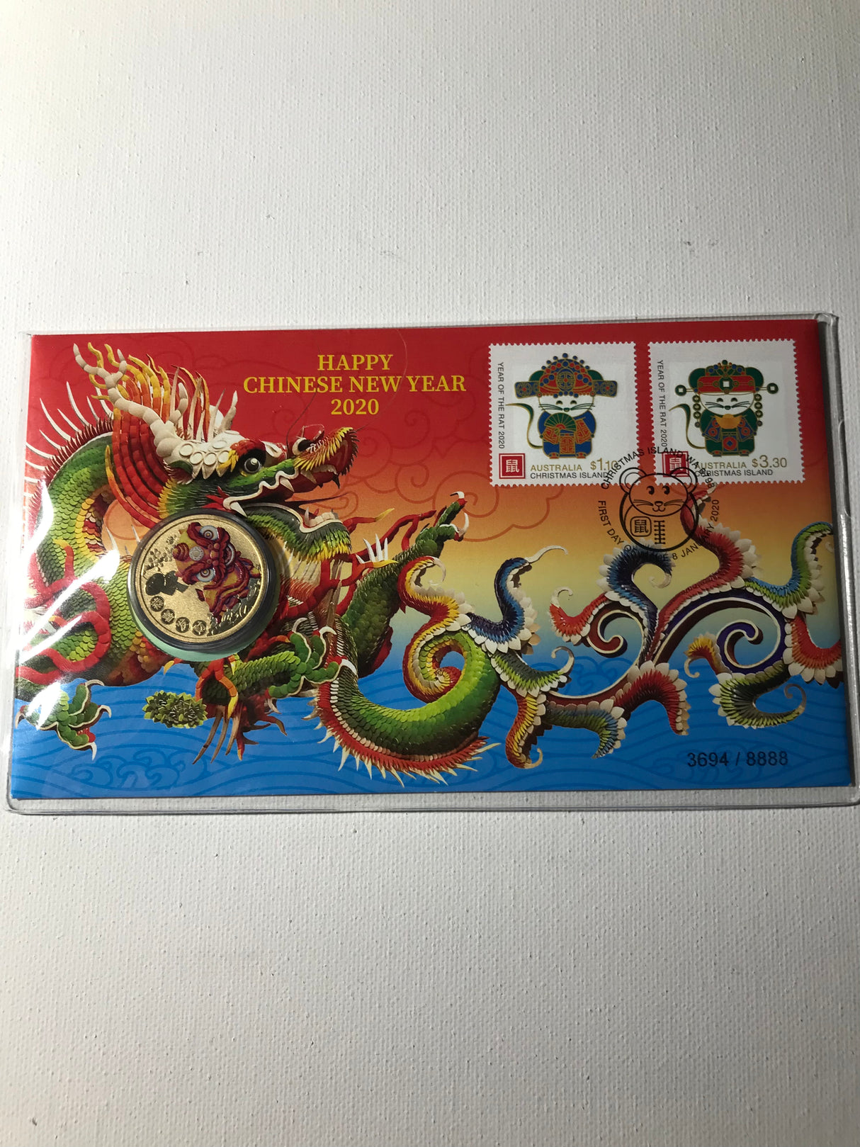 2020 $1 PNC Happy Chinese New Year. Dragon