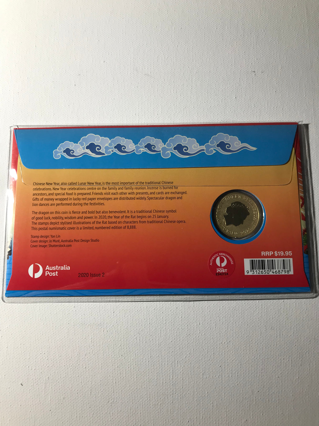 2020 $1 PNC Happy Chinese New Year. Dragon