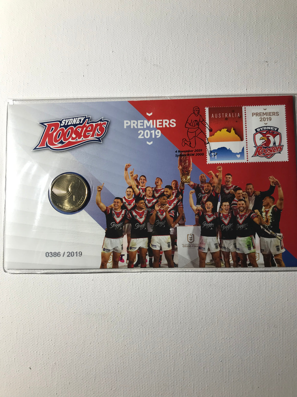 2019 $1 PNC Sydney Roosters