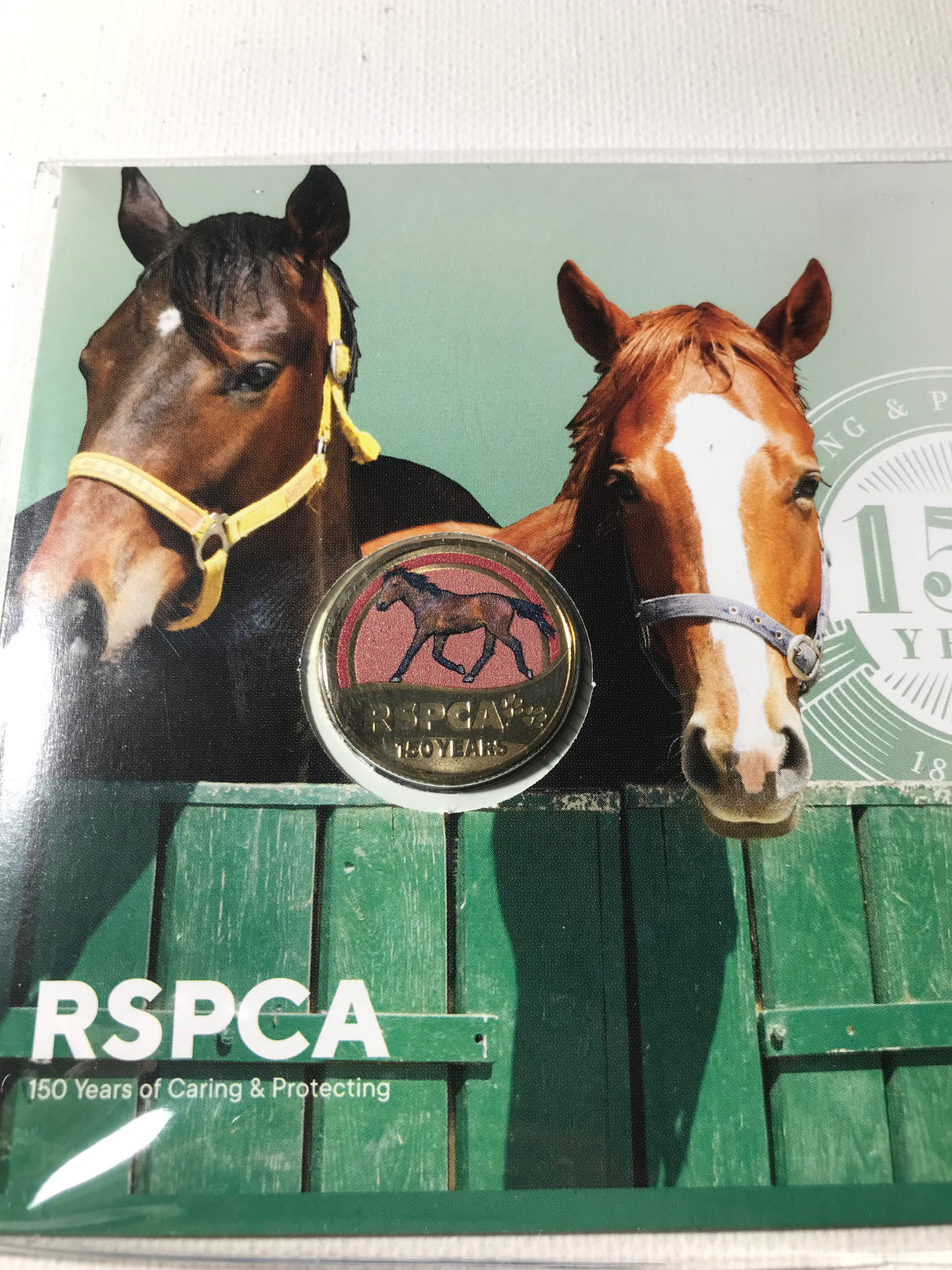 2021 $1 PNC RSPCA 150 Years. Horse