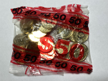 2016 $2 Olympics Games. Black Rings. Security Bag.