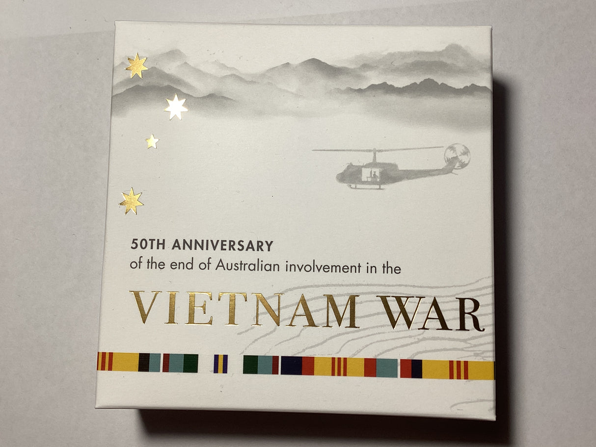 2023 $2 Vietnam War ‘C’ Mintmark Silver Proof Coin.